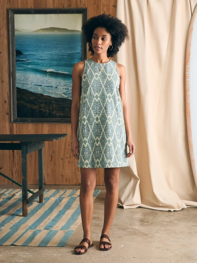 Faherty Carini Dress In Tuscan Ikat