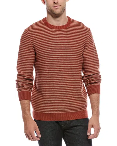 FAHERTY FAHERTY CASHMERE-BLEND CREWNECK SWEATER