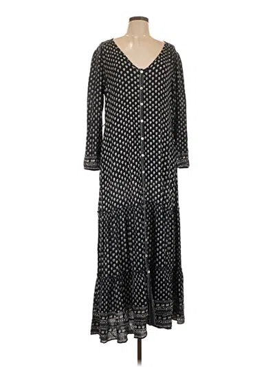 Pre-owned Faherty Casual Dress In Black