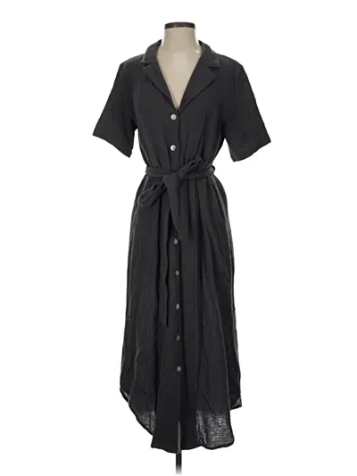Pre-owned Faherty Casual Dress In Black