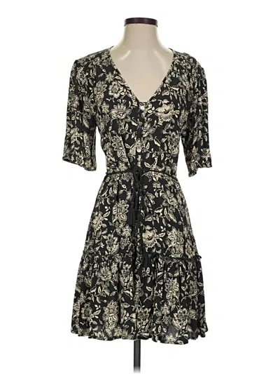 Pre-owned Faherty Casual Dress In Black