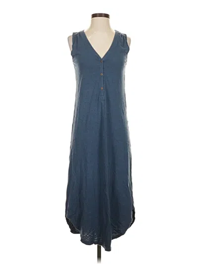 Pre-owned Faherty Casual Dress In Blue