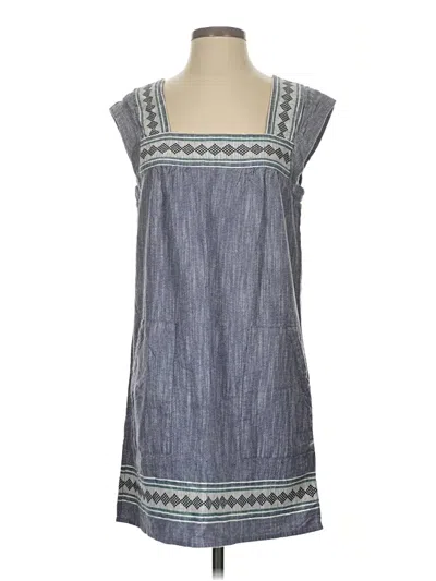 Pre-owned Faherty Casual Dress In Blue