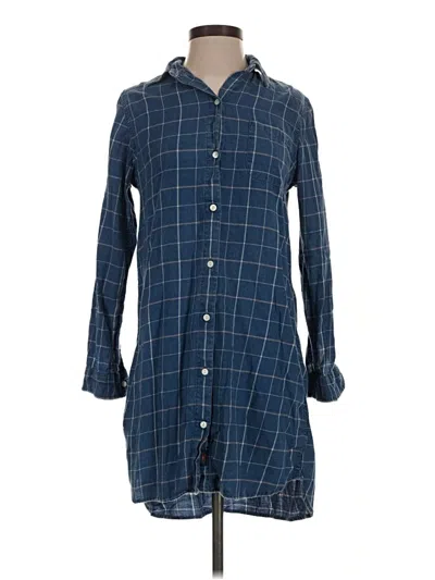 Pre-owned Faherty Casual Dress In Blue