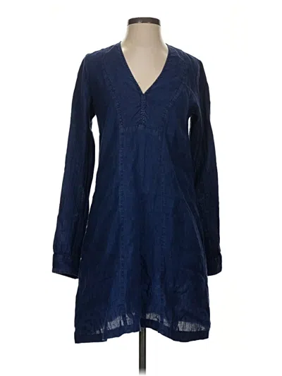 Pre-owned Faherty Casual Dress In Blue