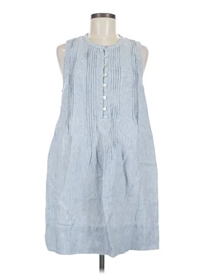 Pre-owned Faherty Casual Dress In Blue