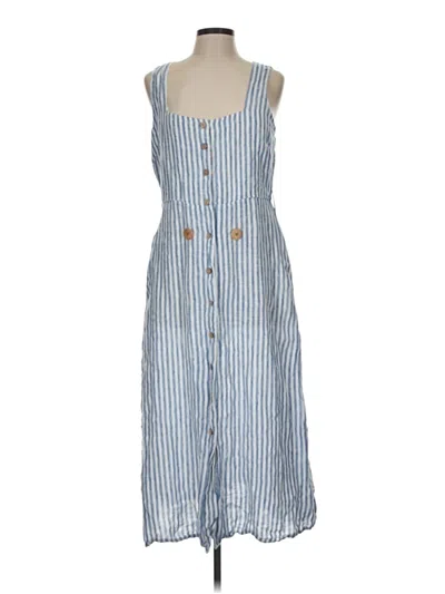 Pre-owned Faherty Casual Dress In Blue