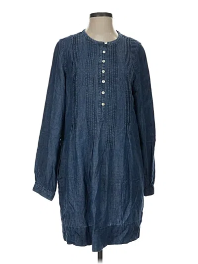 Pre-owned Faherty Casual Dress In Blue