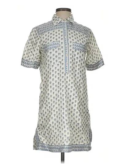 Pre-owned Faherty Casual Dress In Blue