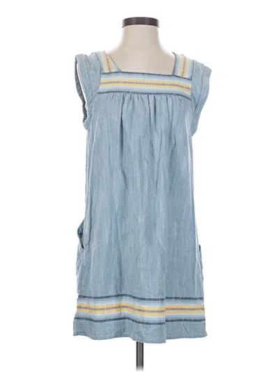 Pre-owned Faherty Casual Dress In Blue