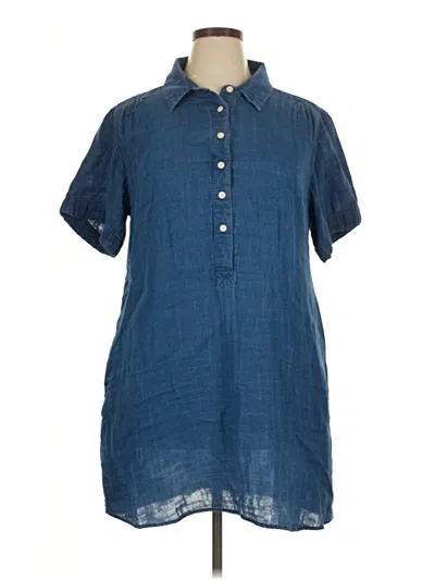 Pre-owned Faherty Casual Dress In Blue