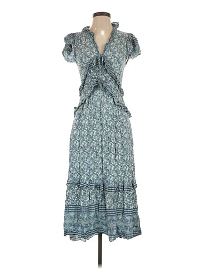 Pre-owned Faherty Casual Dress In Blue