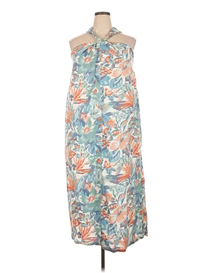 Pre-owned Faherty Casual Dress In Blue