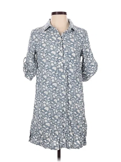 Pre-owned Faherty Casual Dress In Blue