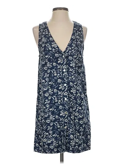 Faherty Casual Dress In Blue