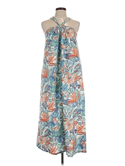 Pre-owned Faherty Casual Dress In Blue