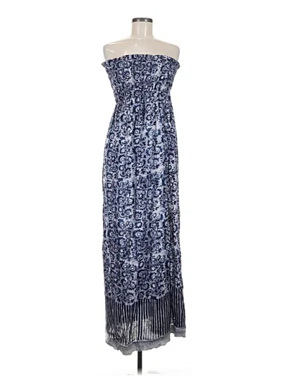 Pre-owned Faherty Casual Dress In Blue