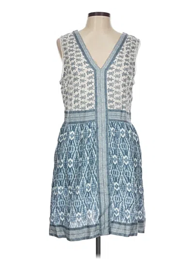 Pre-owned Faherty Casual Dress In Blue