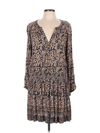 Pre-owned Faherty Casual Dress In Brown