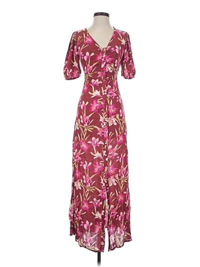 Faherty Casual Dress In Brown