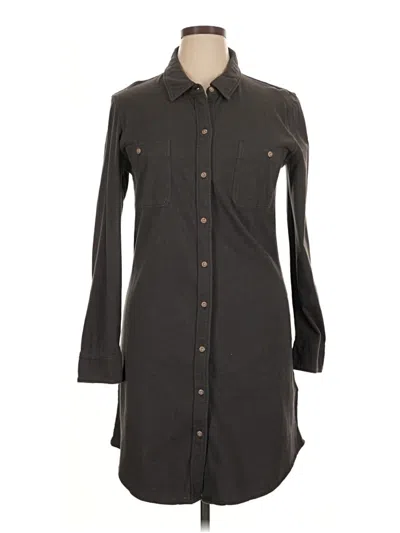 Pre-owned Faherty Casual Dress In Gray