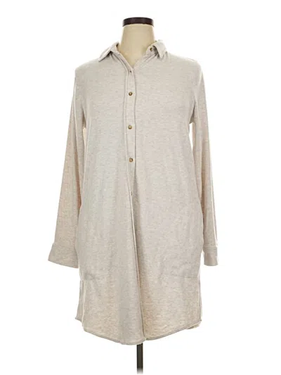 Pre-owned Faherty Casual Dress In Gray