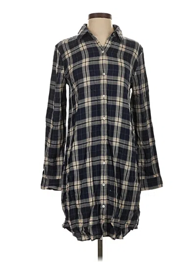 Pre-owned Faherty Casual Dress In Gray