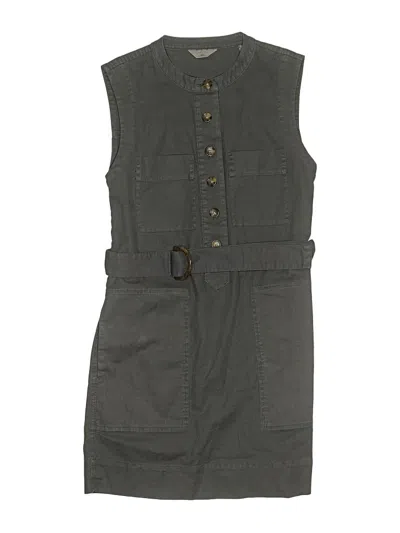 Pre-owned Faherty Casual Dress In Gray