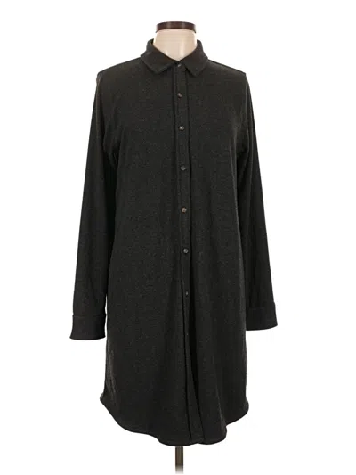 Pre-owned Faherty Casual Dress In Gray