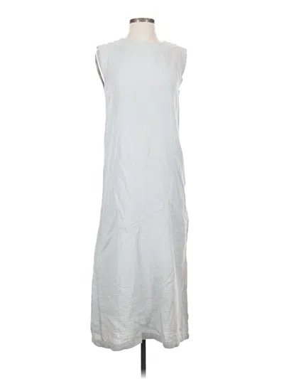 Pre-owned Faherty Casual Dress In Gray