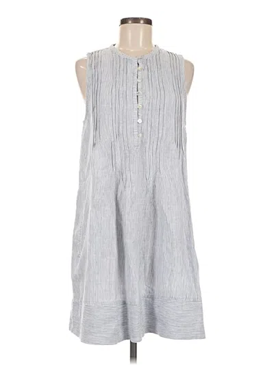Pre-owned Faherty Casual Dress In Gray