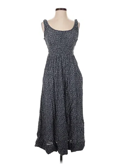 Pre-owned Faherty Casual Dress In Gray
