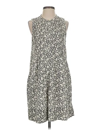 Pre-owned Faherty Casual Dress In Gray