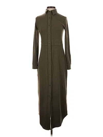 Pre-owned Faherty Casual Dress In Green