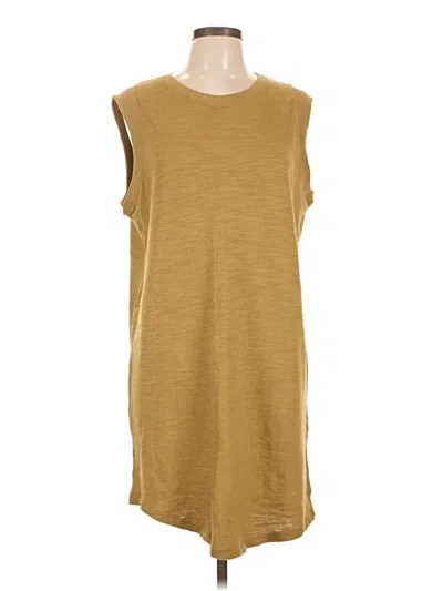 Pre-owned Faherty Casual Dress In Green