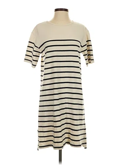 Pre-owned Faherty Casual Dress In Ivory
