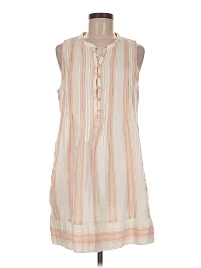 Pre-owned Faherty Casual Dress In Ivory