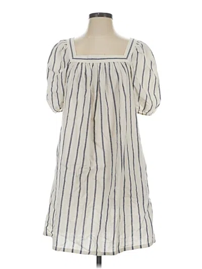 Pre-owned Faherty Casual Dress In Ivory