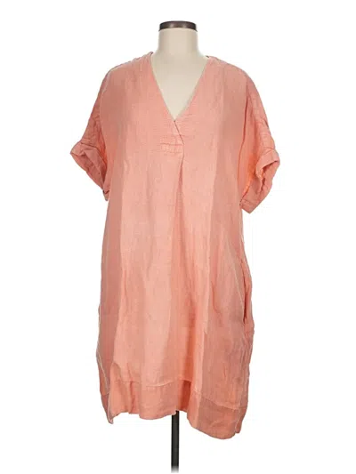 Pre-owned Faherty Casual Dress In Orange
