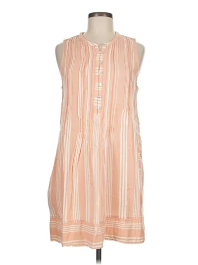 Pre-owned Faherty Casual Dress In Orange