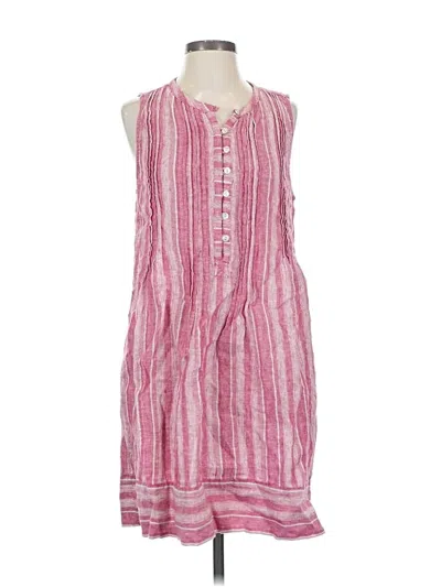 Pre-owned Faherty Casual Dress In Pink