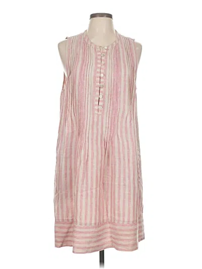 Pre-owned Faherty Casual Dress In Pink