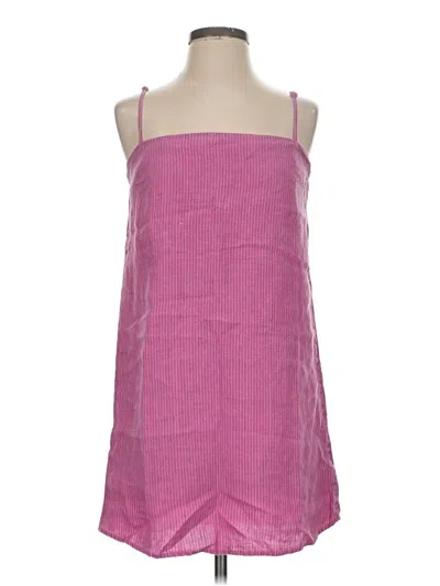 Pre-owned Faherty Casual Dress In Pink