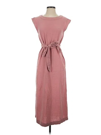 Pre-owned Faherty Casual Dress In Pink