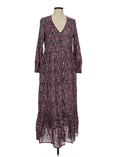 Pre-owned Faherty Casual Dress In Purple