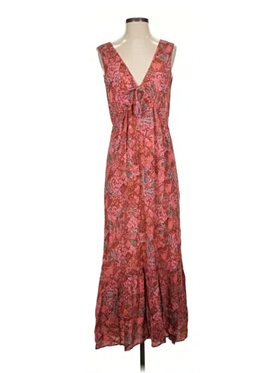 Pre-owned Faherty Casual Dress In Red