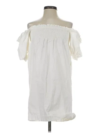 Pre-owned Faherty Casual Dress In White