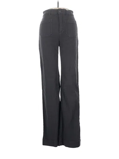 Pre-owned Faherty Casual Pants In Black