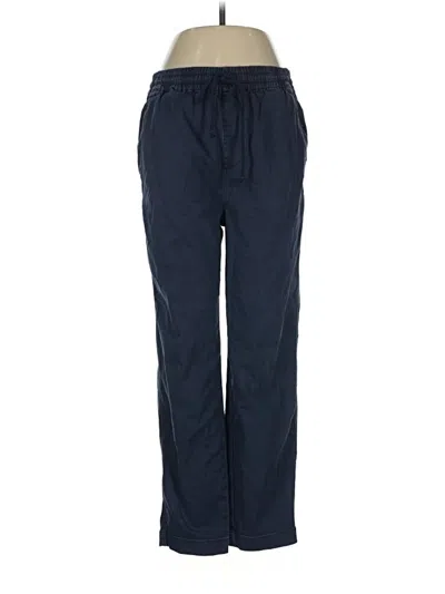 Pre-owned Faherty Casual Pants In Blue