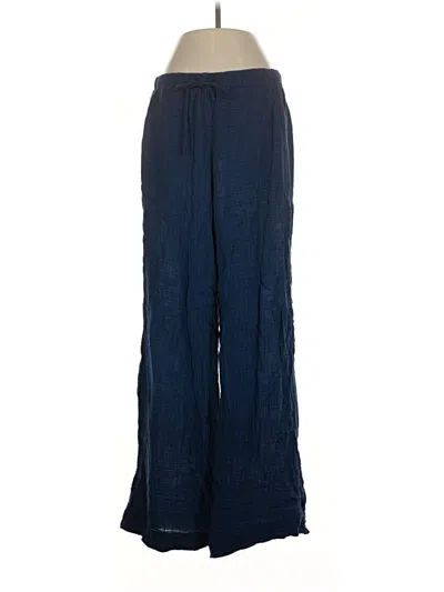 Pre-owned Faherty Casual Pants In Blue